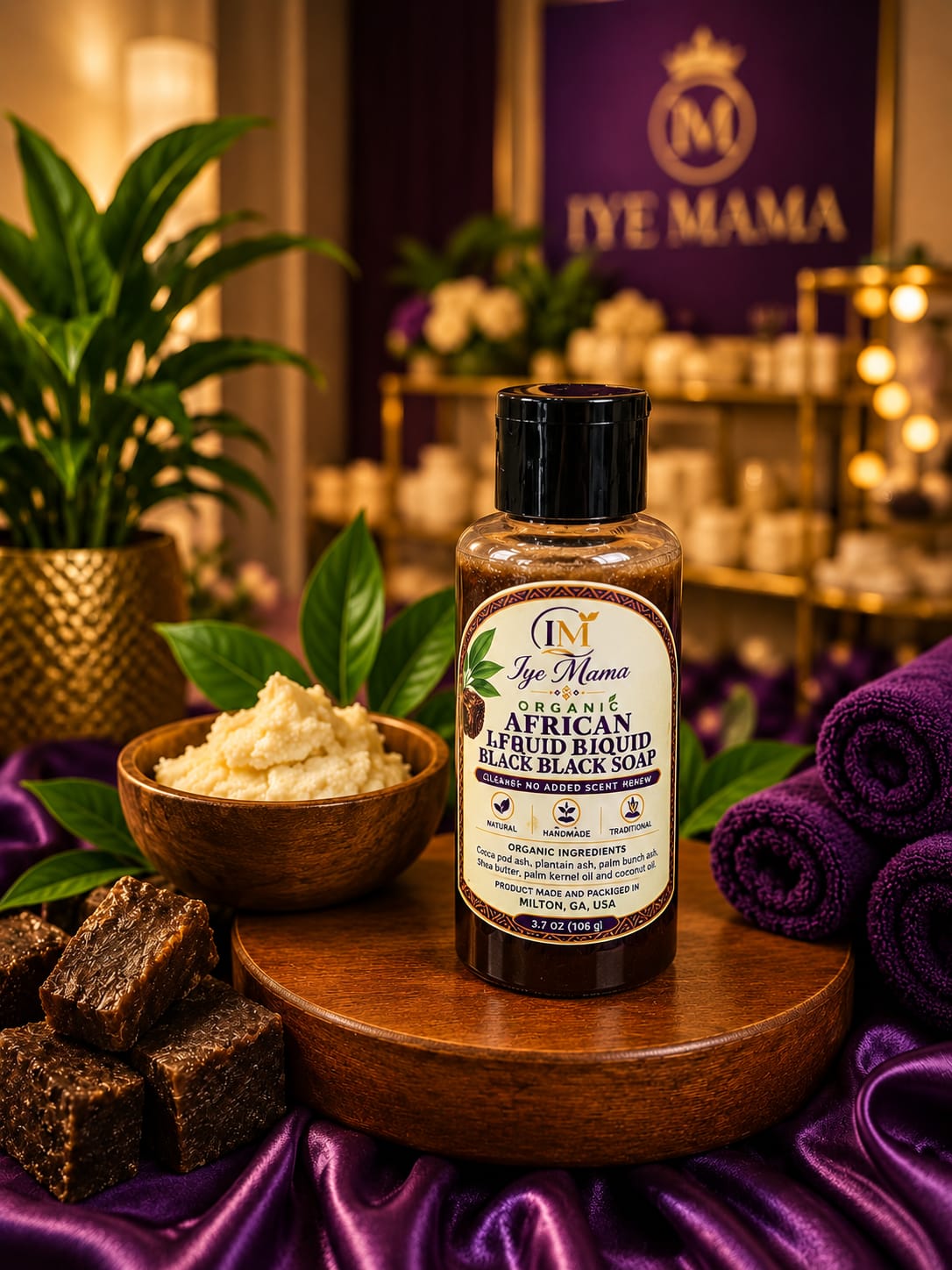 African Liquid Black Soap